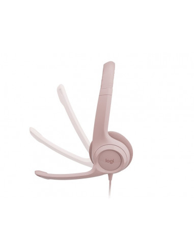 Casti Logitech USB H390, Rose
