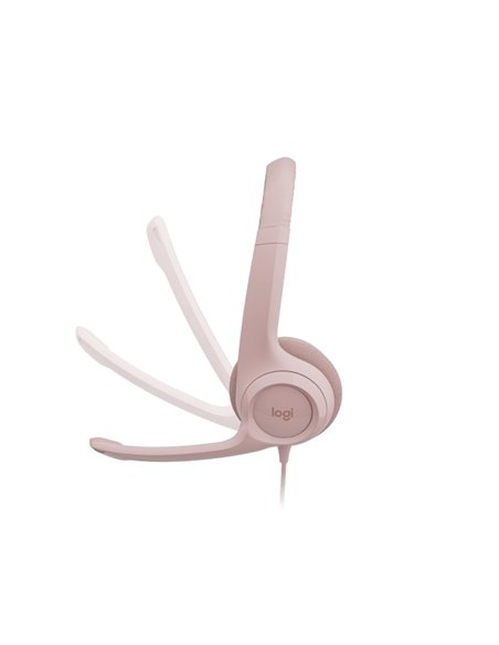 Casti Logitech USB H390, Rose