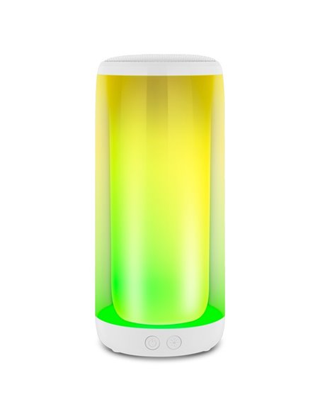 Bluetooth Портативные колонки SVEN PS-265 White / 10W RMS / TWS / RGB 12 lighting modes with Night Light / FM tuner / USB & m...