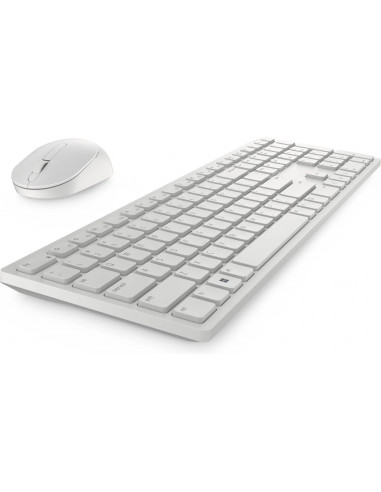 Беспроводная клавиатура и мышка Dell Pro KM5221W, White