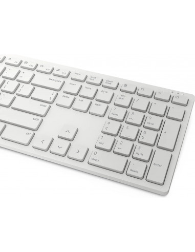 Tastatura cu mouse Wireless Dell Pro KM5221W, White
