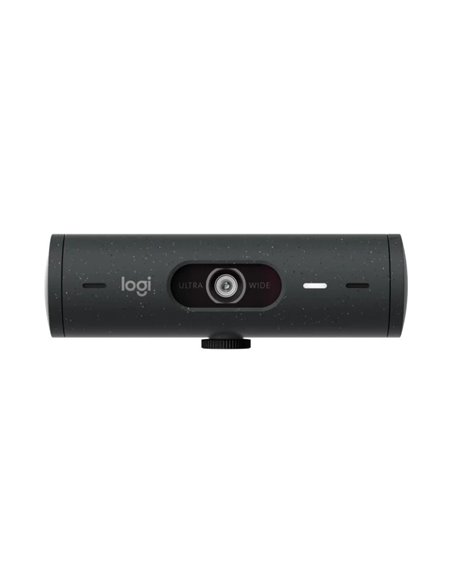 Веб-камера Logitech Brio 500 / 1080p / auto light correction / 4MP / stereo mic / USB-C / Graphite