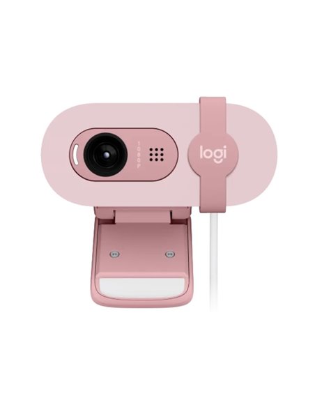 Веб-камера Logitech Brio 100 / 1080p/30fps / privacy shutter / mic / USB-A / Rose