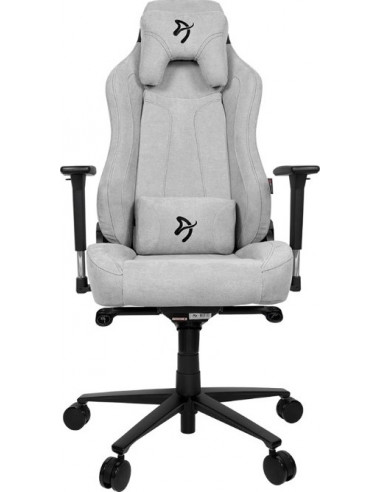 Игровое кресло AROZZI Vernazza Soft Fabric / 135-145kg / 165-190cm / Light Grey
