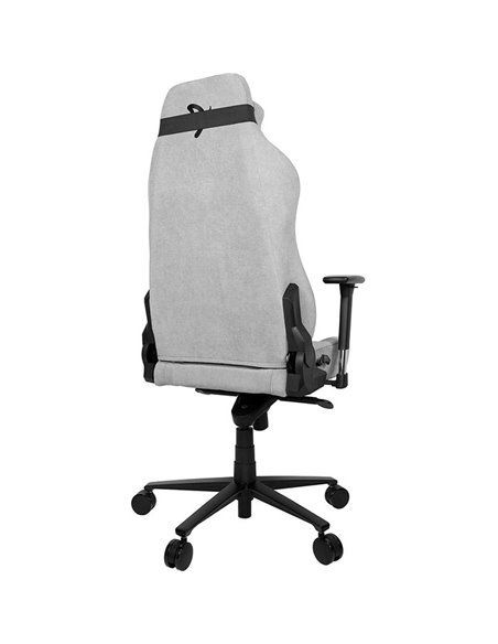 Fotoliu Gaming AROZZI Vernazza Soft Fabric / 135-145kg / 165-190cm / Light Grey