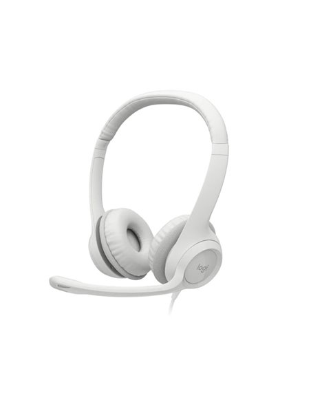 Casti Logitech USB H390, White
