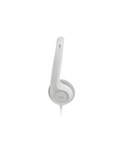 Casti Logitech USB H390, White 2