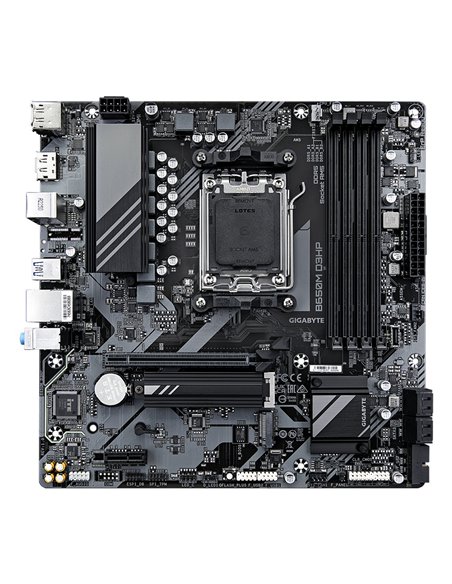 Placa de baza GIGABYTE B650M D3HP / AM5 / B650 / DDR5 / mATX