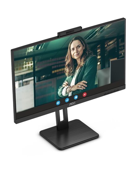 23.8” Monitor AOC 24P3QW Video Conferencing / 4ms / Black