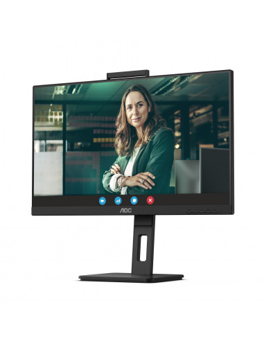23.8” Monitor AOC 24P3QW Video Conferencing / 4ms / Black