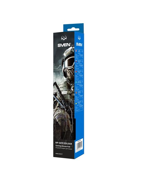 Коврик SVEN MP-G01S Soldier, Black Коврик SVEN MP-G01S Soldier, Black