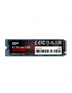 M.2 NVMe SSD Silicon Power A80/ 2.0TB/ PCIe3.0 x4 / NVMe1.3/ M2 Type 2280