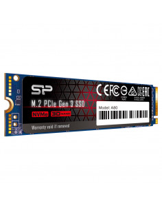 M.2 NVMe SSD Silicon Power A80/ 2.0TB/ PCIe3.0 x4 / NVMe1.3/ M2 Type 2280 2