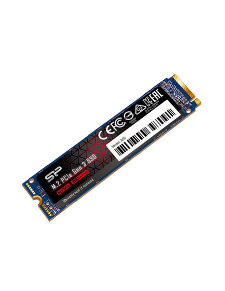 M.2 NVMe SSD Silicon Power A80/ 2.0TB/ PCIe3.0 x4 / NVMe1.3/ M2 Type 2280