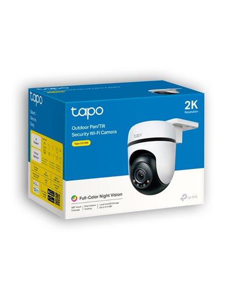 Camera de supraveghere pentru exterior cu functie Pan/Tilt TP-LINK Tapo C510W, White