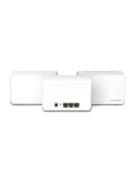Mesh Wi-Fi System MERCUSYS Halo H70X (3-pack) / AC1800 Dual Band / 3 x Gigabit LAN