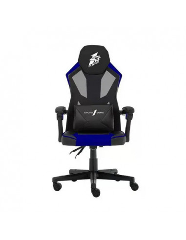 Fotoliu Gaming 1STPLAYER P01/ 120kg/ Moving armrest/ Black/Blue