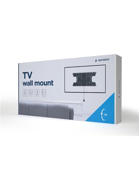 Suport TV de perete 32-65”, Gembird ”WM-65T-02”