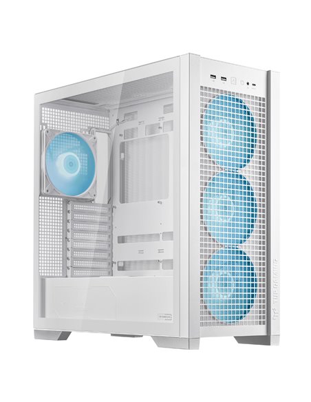 Корпус ASUS TUF Gaming GT302 ARGB WHITE / no PSU / 4x140mm ARGB fan/ EATX/ White