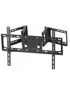 Full-motion TV-Wall Mount for 37 -80”- Gembird ”WM-80ST-02”, allows up to 120 degrees swivel and 20 degrees tilting, max. 60 ...