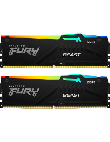 Опреативная память Kingston FURY Beast RGB EXPO DDR5 6000MHz 16GB (Kit of 2*8GB)