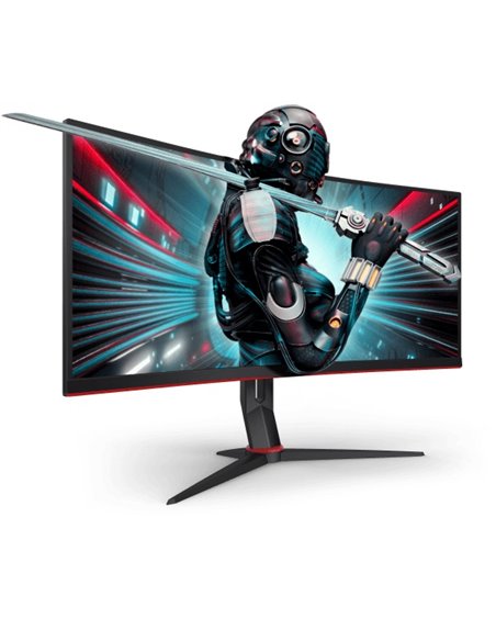 34.0” Игровой Монитор AOC CU34G2XP/BK/ Curved/ 4K/ 1ms/ 180Hz/ Black 34.0” Игровой Монитор AOC CU34G2XP/BK/ Curved/ 4K/ 1ms/ 180Hz/ Black
