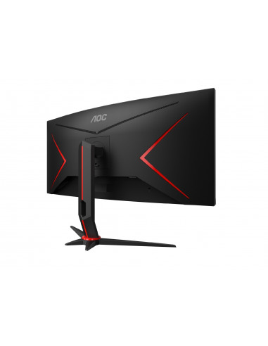34.0” Monitor Gaming AOC CU34G2XP/BK/ Curved/ 4K/ 1ms/ 180Hz/ Black