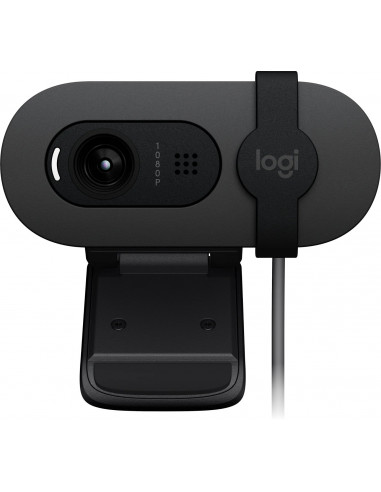 Camera web Logitech Brio 100 / 1080p/30fps / privacy shutter / mic / USB-A / Graphit