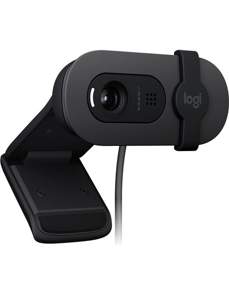 Camera web Logitech Brio 100 / 1080p/30fps / privacy shutter / mic / USB-A / Graphit Camera web Logitech Brio 100 / 1080p/30fps / privacy shutter / mic / USB-A / Graphit