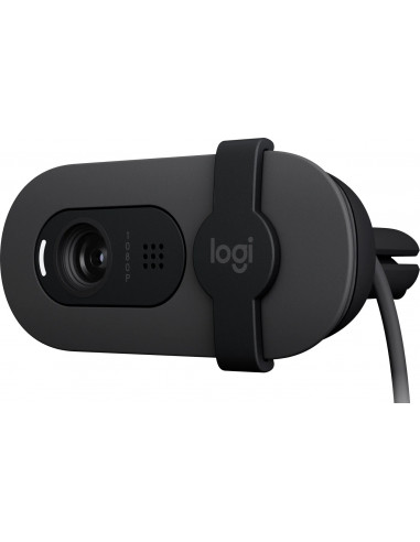 Веб-камера Logitech Brio 100 / 1080p/30fps / privacy shutter / mic / USB-A / Graphit