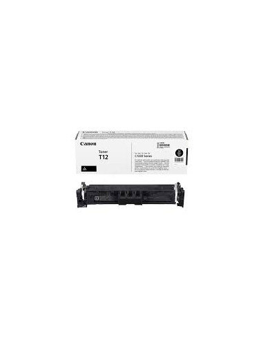 Toner Canon T12 Black EMEA, (7400 pages 5%) for Canon i-SENSYS X C1333.