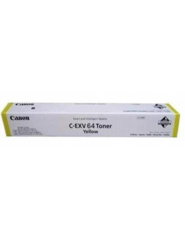 Toner Canon C-EXV 64 Yellow (25000 pages 5%) for Canon imageRUNNER Advance DX C3922i/26i/30i/35i.