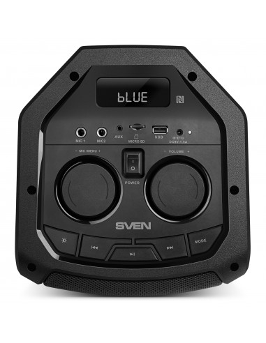 Портативная Колонка SVEN PS-710 Black / 100W / Bluetooth / NFC / FM tuner / USB / microSD