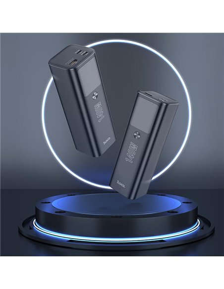 Портативный аккумулятор HOCO Q17 Electric/ 140W / 25000mAh / Black