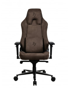 Игровое кресло AROZZI Vernazza SuperSoft Fabric / 135-145kg / 165-190cm / Brown