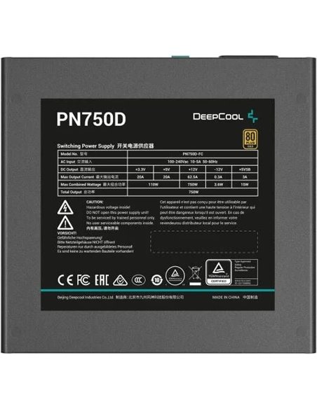 Bloc de alimentare 750W DEEPCOOL PN750D