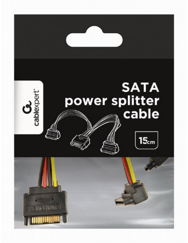 Cablu de alimentare SATA Cablexpert CC-SATAM2F-02/ 0.15m