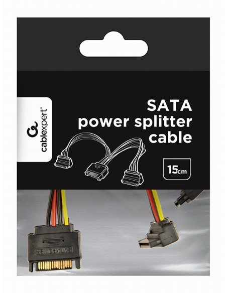 Cablu de alimentare SATA Cablexpert CC-SATAM2F-02/ 0.15m