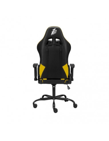 Fotoliu Gaming 1STPLAYER S01/ 120kg/ 2D/ Black/Yellow