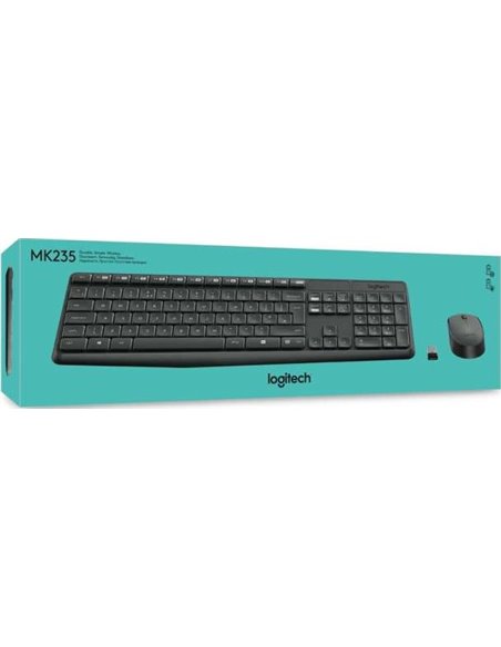 Tastatura cu mouse Logitech Combo MK235 / USB