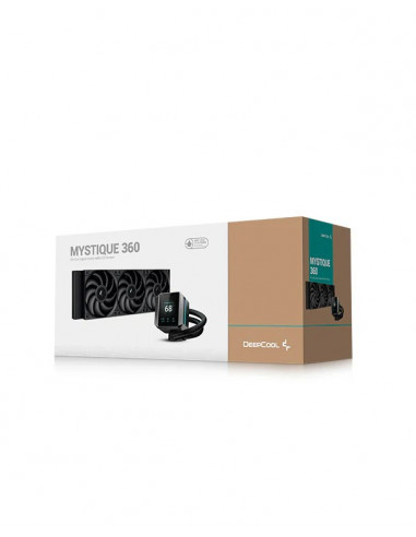 Жидкостный охладитель DEEPCOOL MYSTIQUE 360/ Universal/ <36.49dBA/ 72.45CFM/ Black
