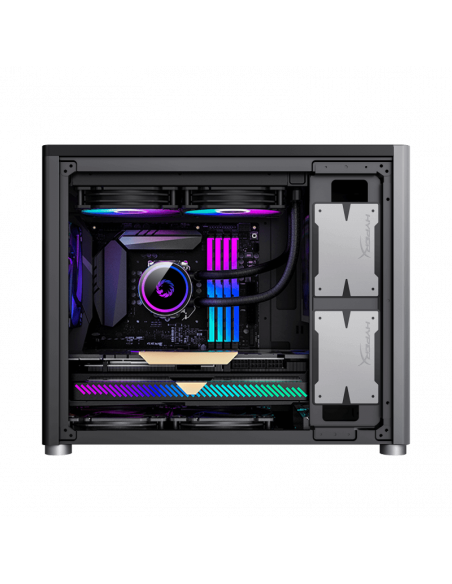 Компьютерный корпус Gamemax SPARK, Mini-Tower, Без блока питания, Серый