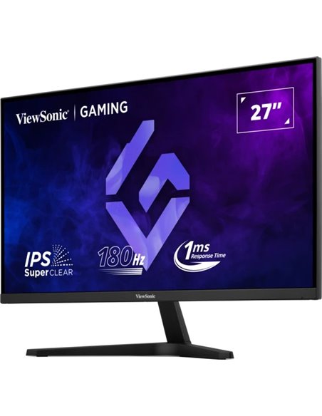 27.0” Monitor Gaming VIEWSONIC VX27G1-HD / 1ms / 180Hz / Black