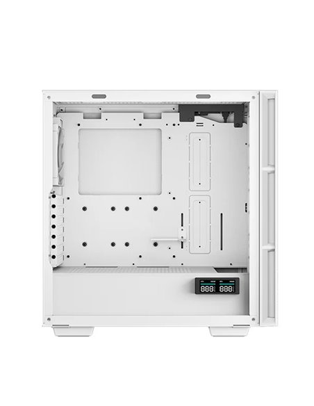 Carcasa DEEPCOOL CH560 WH DIGITAL / w/oPSU / Side-Window / Digital screen / 4x120mm ARG / ATX / White Carcasa DEEPCOOL CH560 WH DIGITAL / w/oPSU / Side-Window / Digital screen / 4x120mm ARG / ATX / White