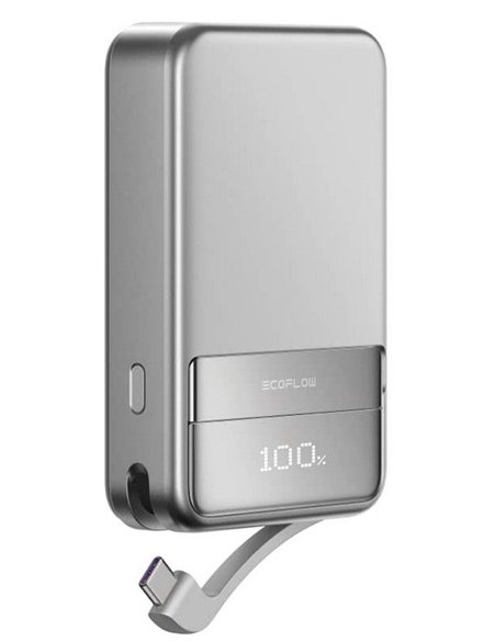 Магнитный Power Bank EcoFlow Rapid 10000/ Wireless Charging Qi2.0 15W, Bluetooth/ 10000 mAh