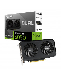 Видеокарта ASUS Dual GeForce RTX 5050 OC Edition / 8GB / GDDR6 / 128bit