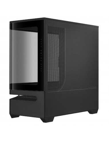 Корпус ASUS Prime AP202 ARGB Tempered Glass/ noPSU / 3x MR120 ARGB fans/ mATX / Black