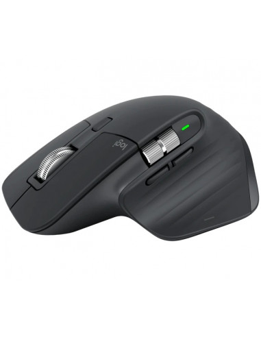 Mouse Wireless Logitech MX Master 3S / 2.4GHz and Bluetooth / 7 buttons / 200-8000 dpi / Graphite
