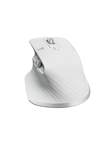 Mouse Wireless Logitech MX Master 3S / 2.4GHz and Bluetooth / 7 buttons / 200-8000 dpi / Pale Grey