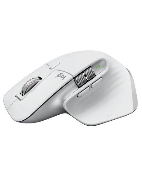 Mouse Wireless Logitech MX Master 3S / 2.4GHz and Bluetooth / 7 buttons / 200-8000 dpi / Pale Grey